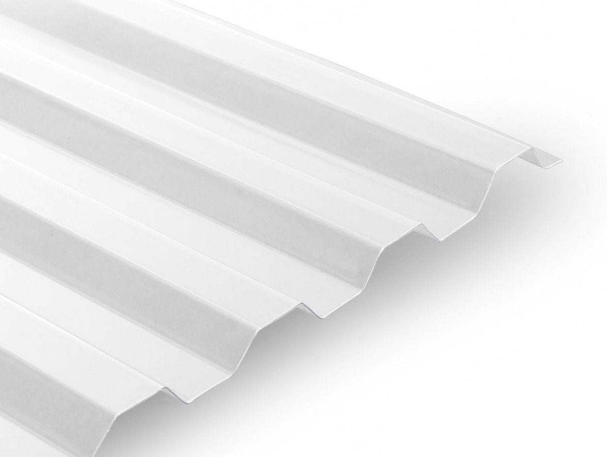 Polykarbonátová trapézová deska Guttagliss Makro, čirá Rozměr: 2000 x 1060 mm