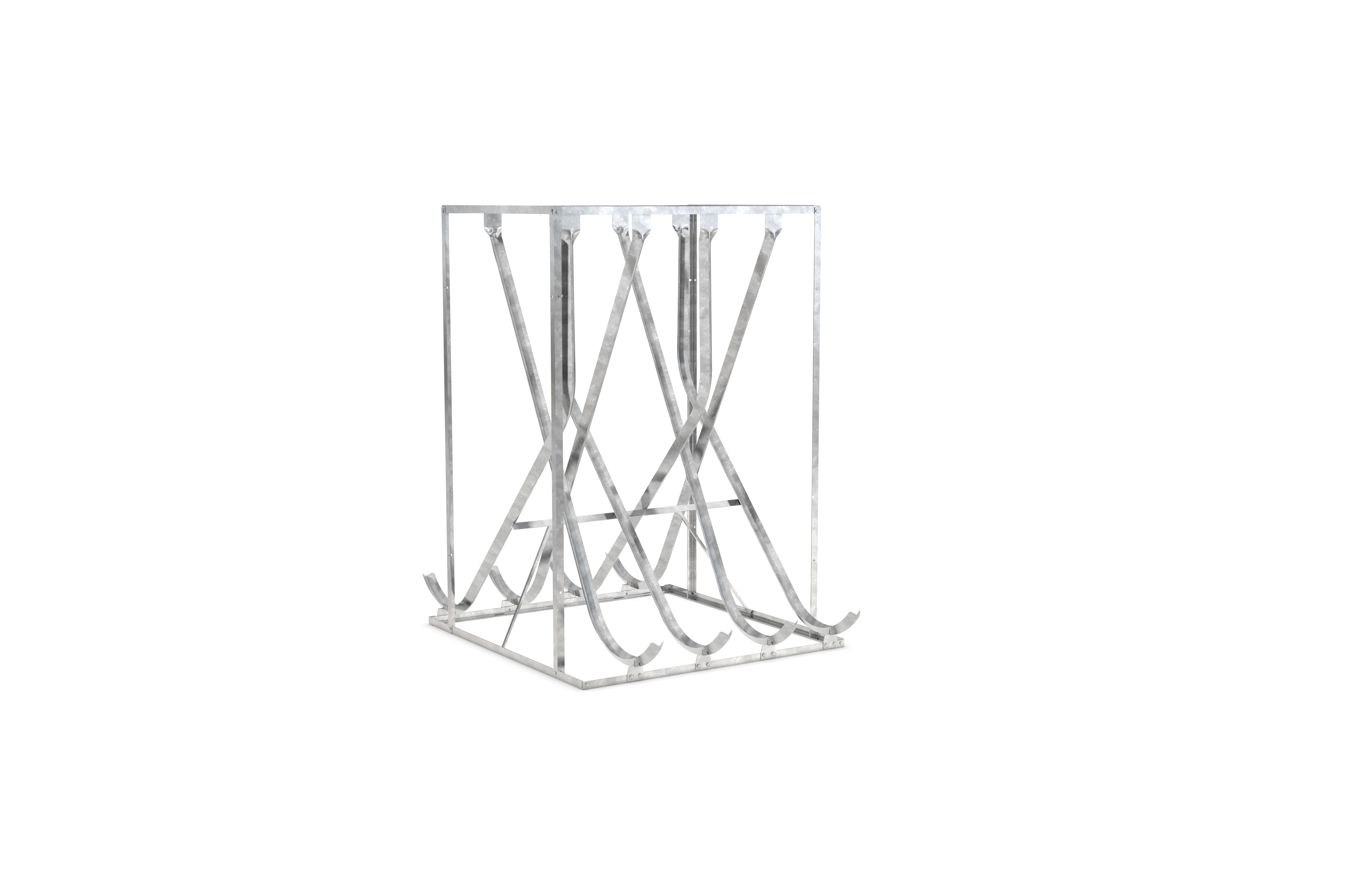 Fotografie Oboustranný vertikální stojan na kola Způsob montáže: volně stojící, Kapacita: 8 kol