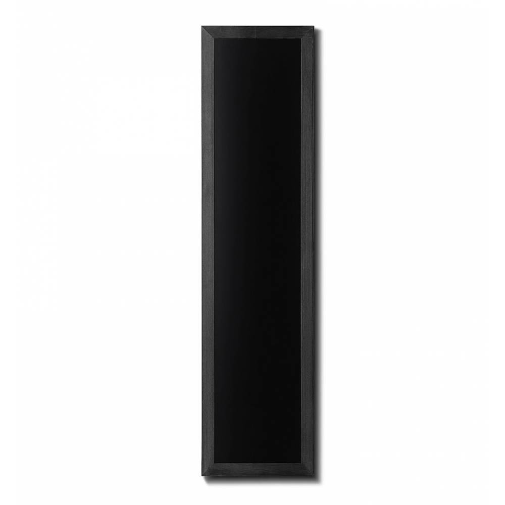 Dřevěná tabule Velikost / formát: 350 x 1500 mm, Barva rámu: Černá