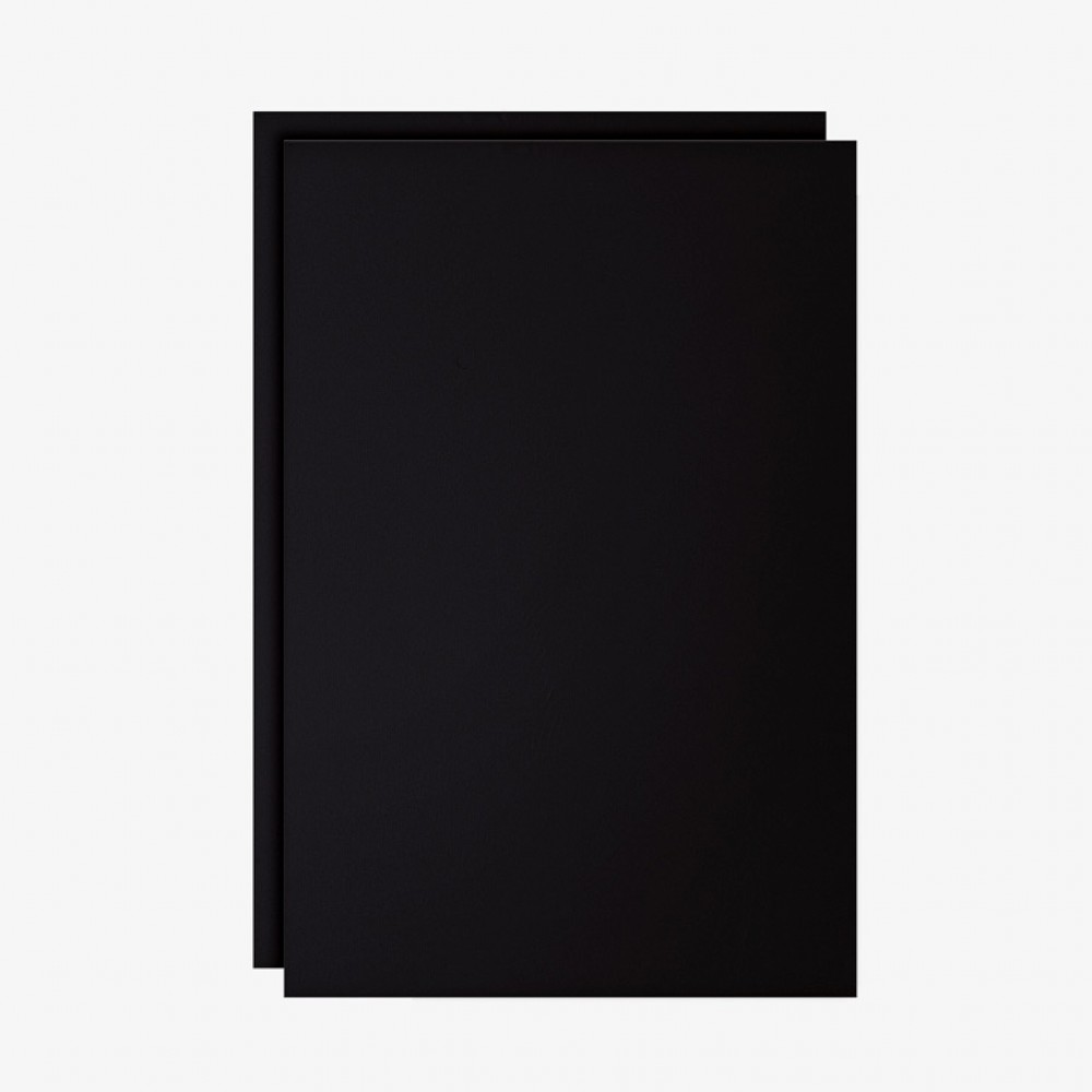Fotografie Set dvou černých popisovatelných fólií pro reklamní áčko Velikost / formát: 500 x 700 mm
