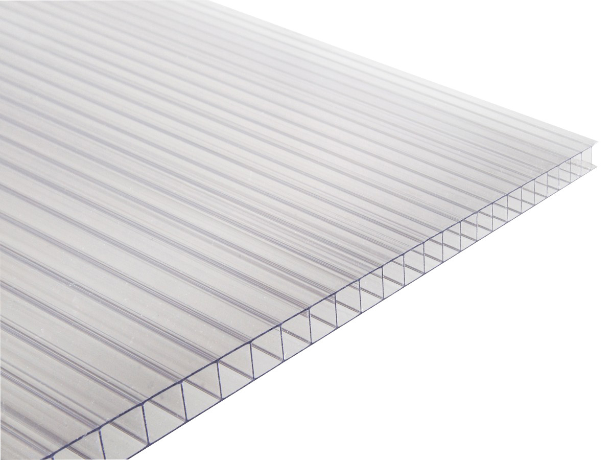 Polykarbonátová deska dutinková 4 mm - čirá Rozměr: 1000 x 1050 mm