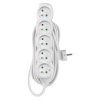 Prodlužovací kabel 7 m 5 zásuvek bílý PVC 1mm2 EMOS P0517