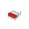 wago svorky mini 2273 204 4x25ccmm baleni 100ks