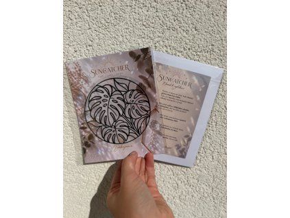 Suncatcher - monstera 2