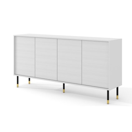 Sherwood komód 180 4D fehér mat modern