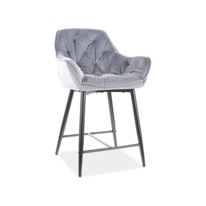 Rendkívüli bárszék CHERRY h2, szürke színben