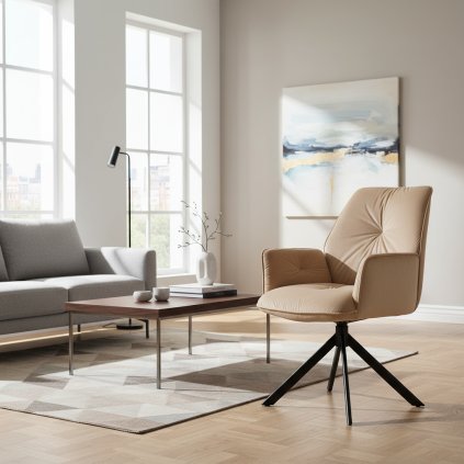 forgószék-boogie-II-bársony-bézs