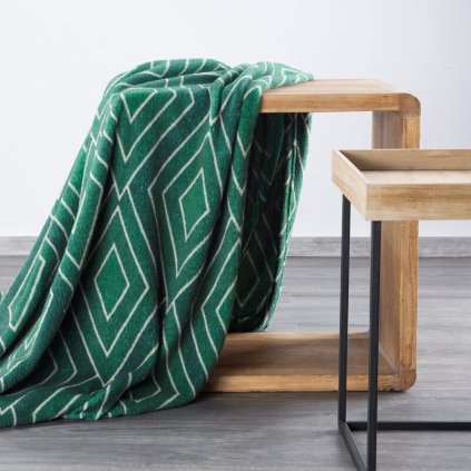 Takaró D91 GEO 02 | zöld 150 x 200 cm 0