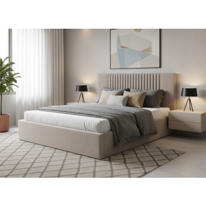 modern kárpitozott ágy lucy 07 trinity01 függőlegesen varrott egész