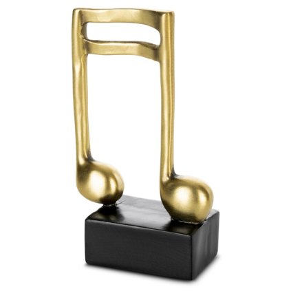 Dekoráció SONIC 01 | arany 9 x 4 x 14 cm 0