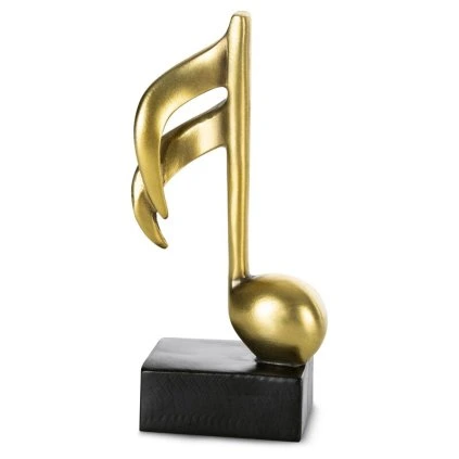 Dekoráció SONIC 02 | arany 8 x 4 x 16 cm 0