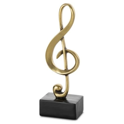 Dekoráció SONIC 03 | arany 7 x 4 x 19 cm 0