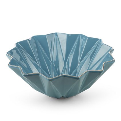 Dekoratív tál ALANI | kék 28 x 11 cm 0