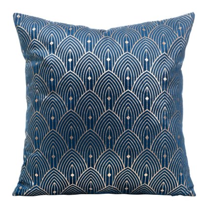 Párnahuzat AGNES | kék 40 x 40 cm 0