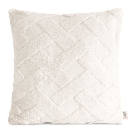 Párnahuzat DESIGN 91 | krémszínű 45 x 45 cm 0