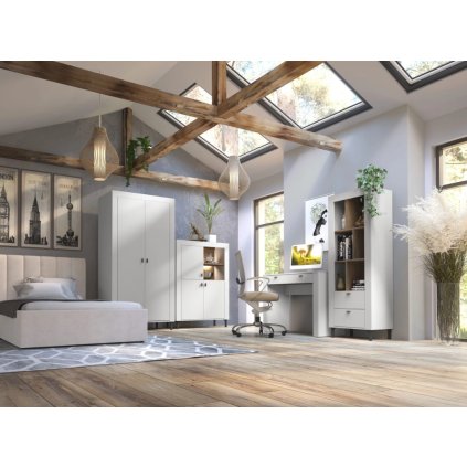 MORASS fehér diákgarnitúra