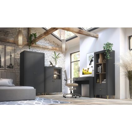 MORASS fekete diákgarnitúra