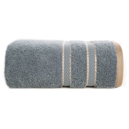 dekoratív szegély kriszti fürdőlepedőből 70x140 acél