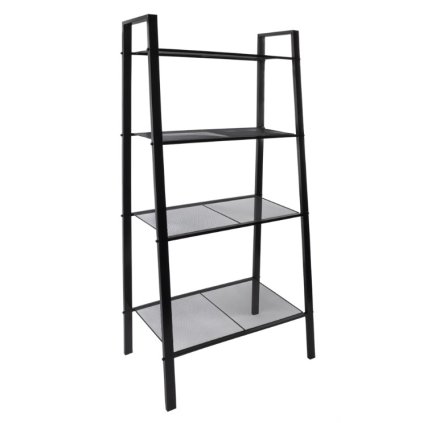 fekete fém regal rack m awd02041843