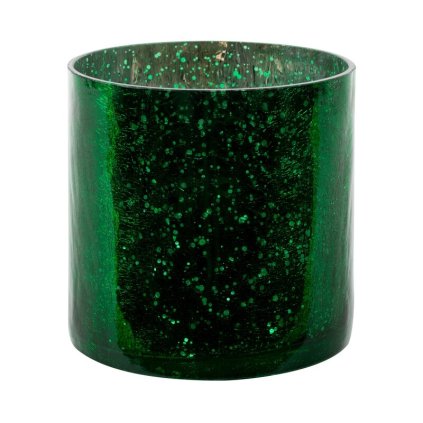 Üvegburkolat a VERRE 3 virágcseréphez | zöld 15 cm 0