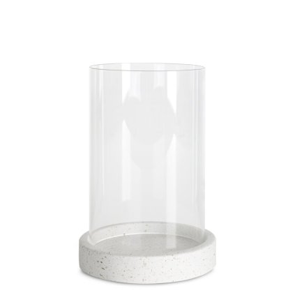 Gyertyatartó KEVIN | átlátszó 12 x 17 cm 0