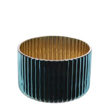 Gyertyatartó NELA 01 | türkiz 12 x 8 cm 0