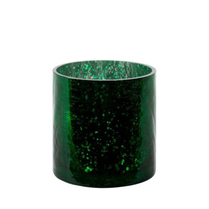 Gyertyatartó VERRE 3 | zöld 10 cm 0