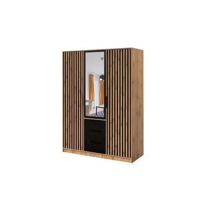 satnik szekrény bali lux d3 fekete