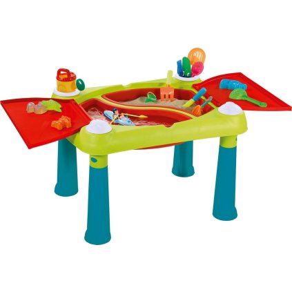 Gyerekasztal játékhoz LIVELY TABLE színes változatban homokkal való játékhoz