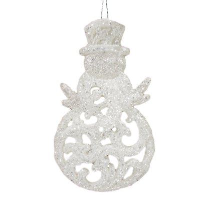 Karácsonyi dekoráció SNOWEMBER 59 | ezüst 12 x 7 cm 0