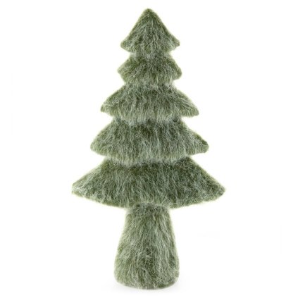 Karácsonyi dekoráció FA 163B | zöld 17 x 9 x 32 cm 0