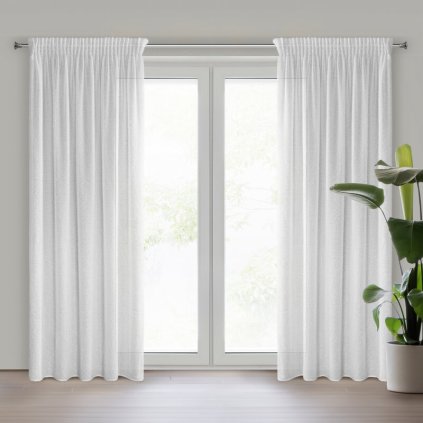 Függöny AGIS P | fehér 140 x 270 cm 0