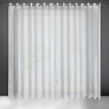 Függöny ARLES K | fehér/arany 300 x 250 cm 0