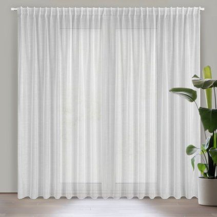 Függöny BELISSA P | fehér 400 x 300 cm 0