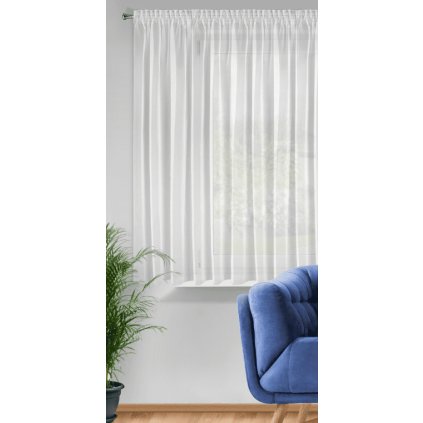 fehér függöny ESEL 350 x 150 cm az ablakon