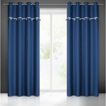 sötétkék árnyékoló függöny 2 autóval