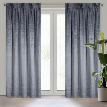 Sötétítő függöny DARIA P | szürke 140 x 270 cm 0