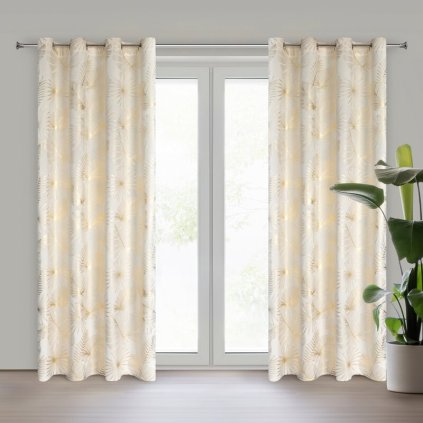 Függöny ARIA K | krém/arany 135 x 250 cm 0