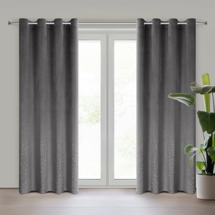 Függöny ARIADNA K | grafit 140 x 250 cm 0