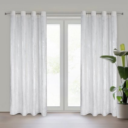 Függöny RENIA K | fehér 140 x 250 cm 0