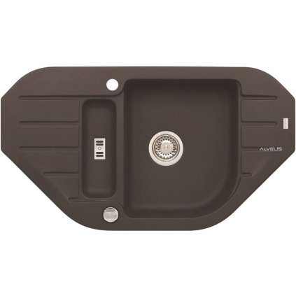Gránit mosogató NIAGARA 60 csokoládé