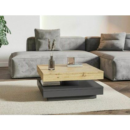 egyedi dohányzóasztal COTTO antracit