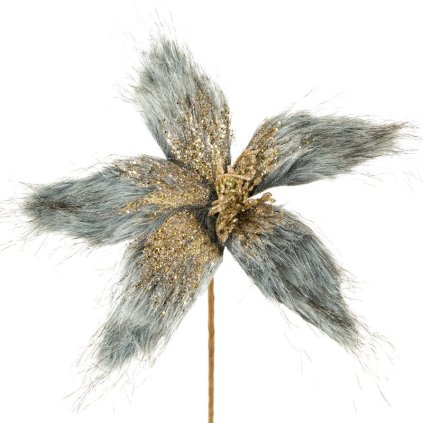 karácsonyi virág 166 | szürke/pezsgő 30 x 30 cm 0