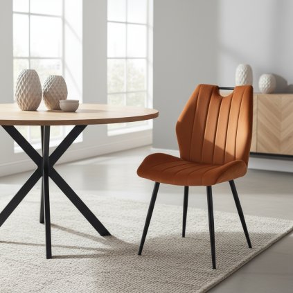 étkezőszék-arco-bársony-fahéj