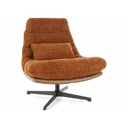 tökéletes étkezőszék FELICCIA RAVEN, fahéjas kivitelben