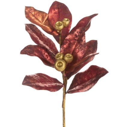 karácsonyi gally 250 | sötét rózsaszín/arany 36 x 48 cm 0