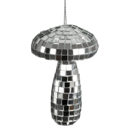 Karácsonyi dekoráció MHRÍBIK 409 | ezüst 6 x 10 cm 0