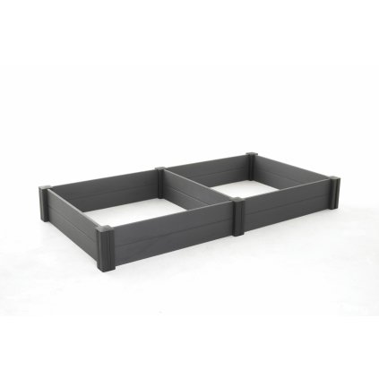 Megemelt ágy PANORAMA MODULAR szürke tájolású