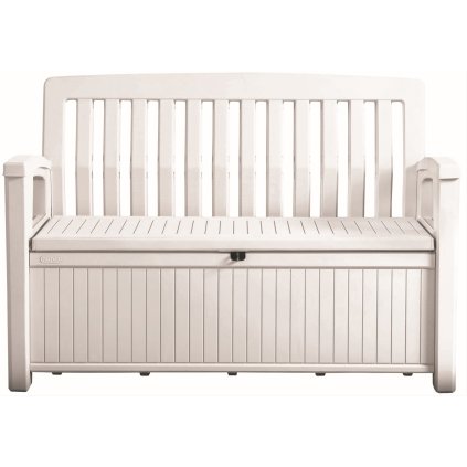 kerti pad fű fehér