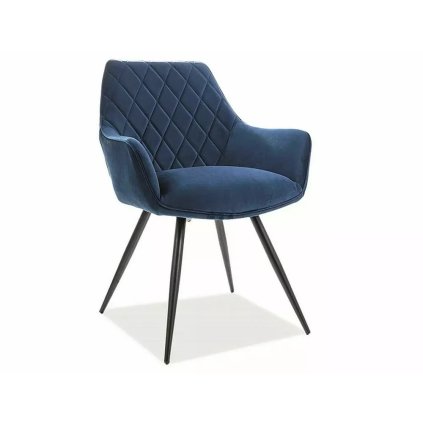elegáns LINEA VEVET étkezőszék, gránát 86 dizájn